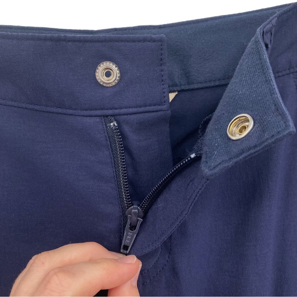 Women's DuluthFlex Dry on the Fly Convertible Pant Navy Blue Adjustable Cargo - Picture 4 of 8